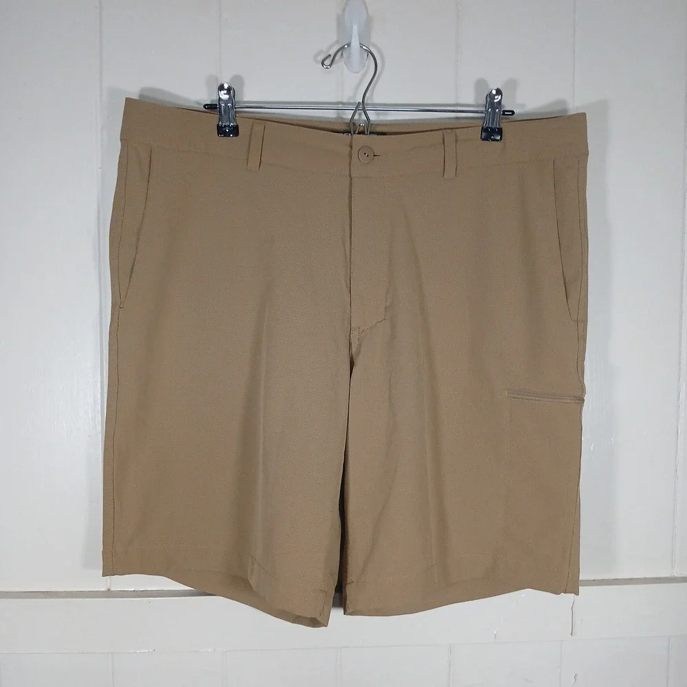 The North Face Hiking Shorts‎ Mens 38 Tan Khaki Technical Cargo Trail Utility